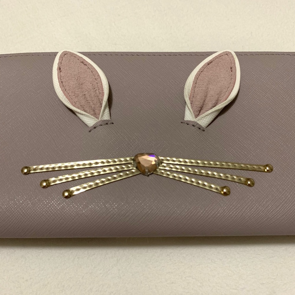 KATE SPADE Light Purple Rabbit Wallet - Picture 1 of 8